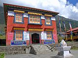 15 12 Lukla Gompa Outside I walked a few minutes south of the main street in Lukla to the fairly new Lukla Gompa